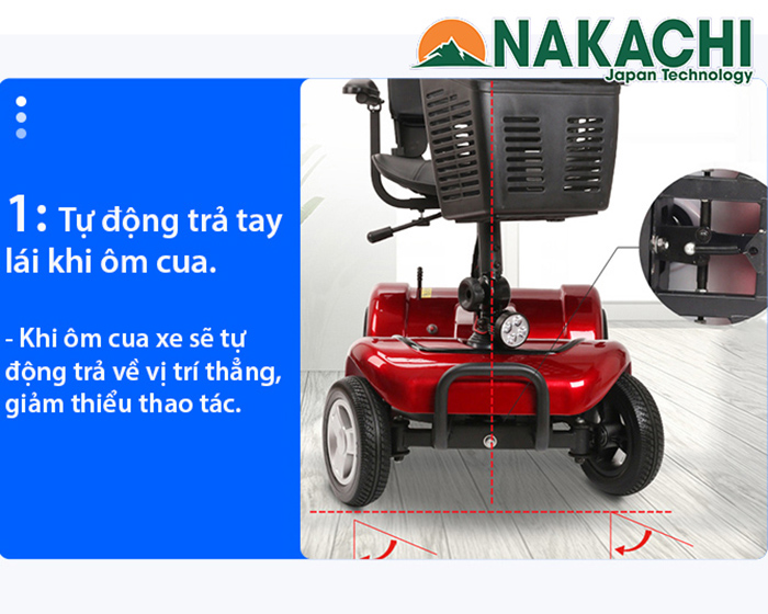 Xe điện 4 bánh nakachi NC-X01